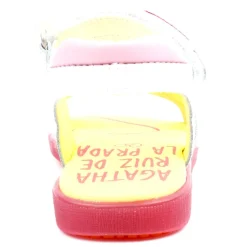 De La Prada 242961 Sandal - White Multi