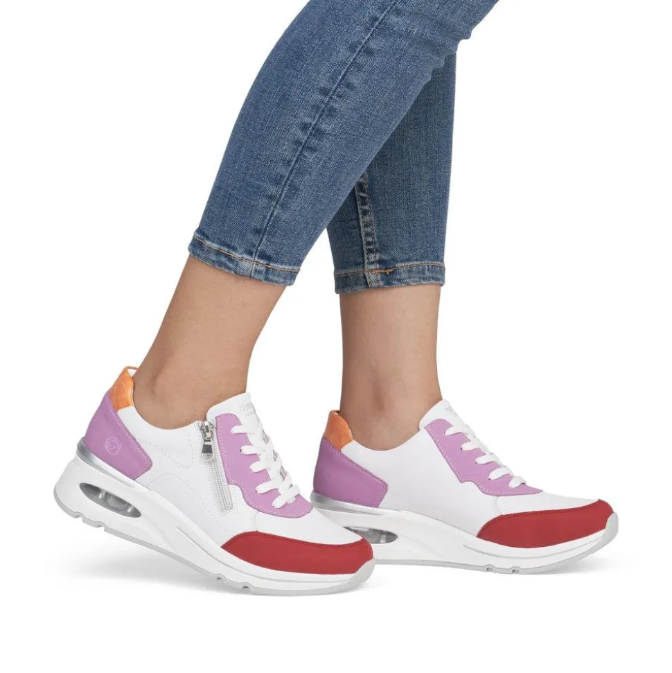 D2h00 Shoe - White Red