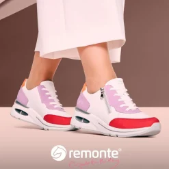 D2h00 Shoe - White Red