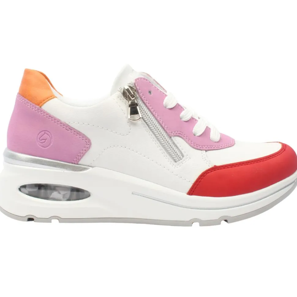 D2h00 Shoe - White Red