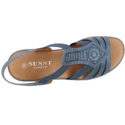 Dolly25 Wedge Sandal - Navy