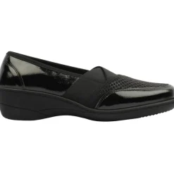 Elsie Slip On Shoe - Black Patent