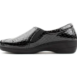 Emily Slip On Shoe - Blackcroc