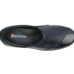 Emily Slip On Shoe - Navy Croc