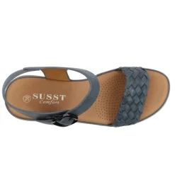 Enya25 Wedge Sandal - Navy