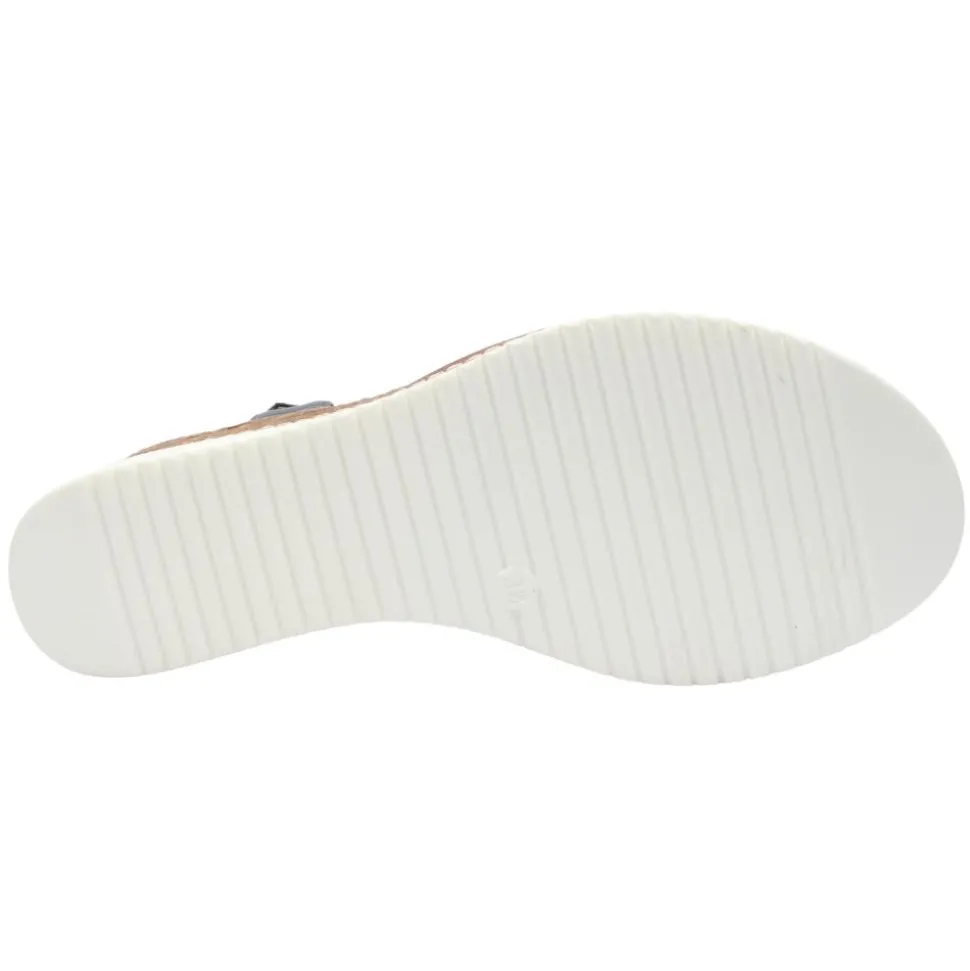 Enya25 Wedge Sandal - Navy