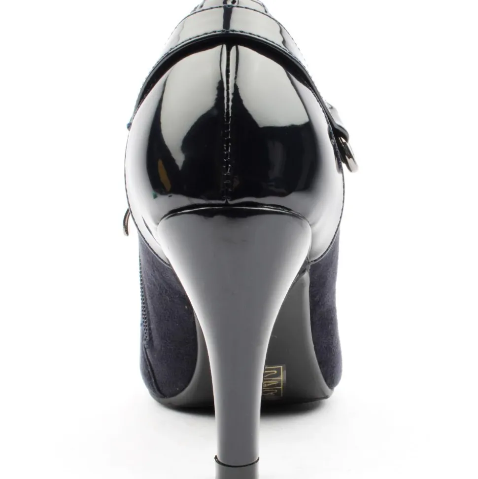 F886 Shoe Boot - Navy