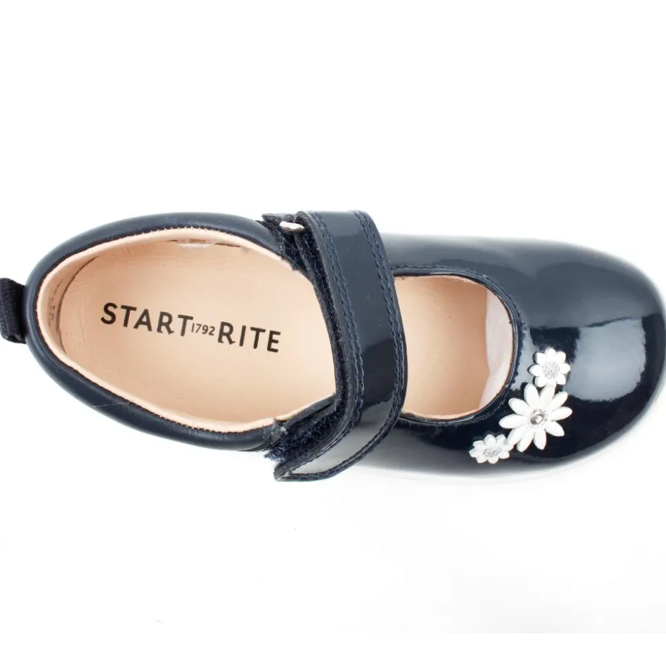 Fairytale Strap Shoe - Navy Patent E