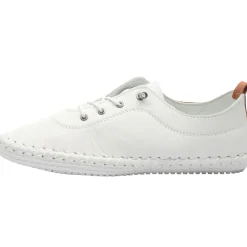 Fle030stives Laced Shoe - White
