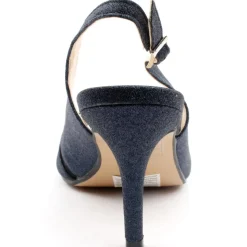 Flr046sariyah Peep Toe Sandal - Navy
