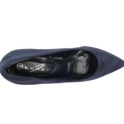 Fly002amy Shoe - Navy Suede Nubuck