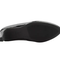Gab410 Court Shoe - Black Patent