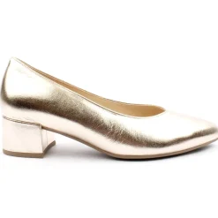 Gab443 Court Shoe - Gold