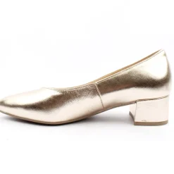 Gab443 Court Shoe - Gold