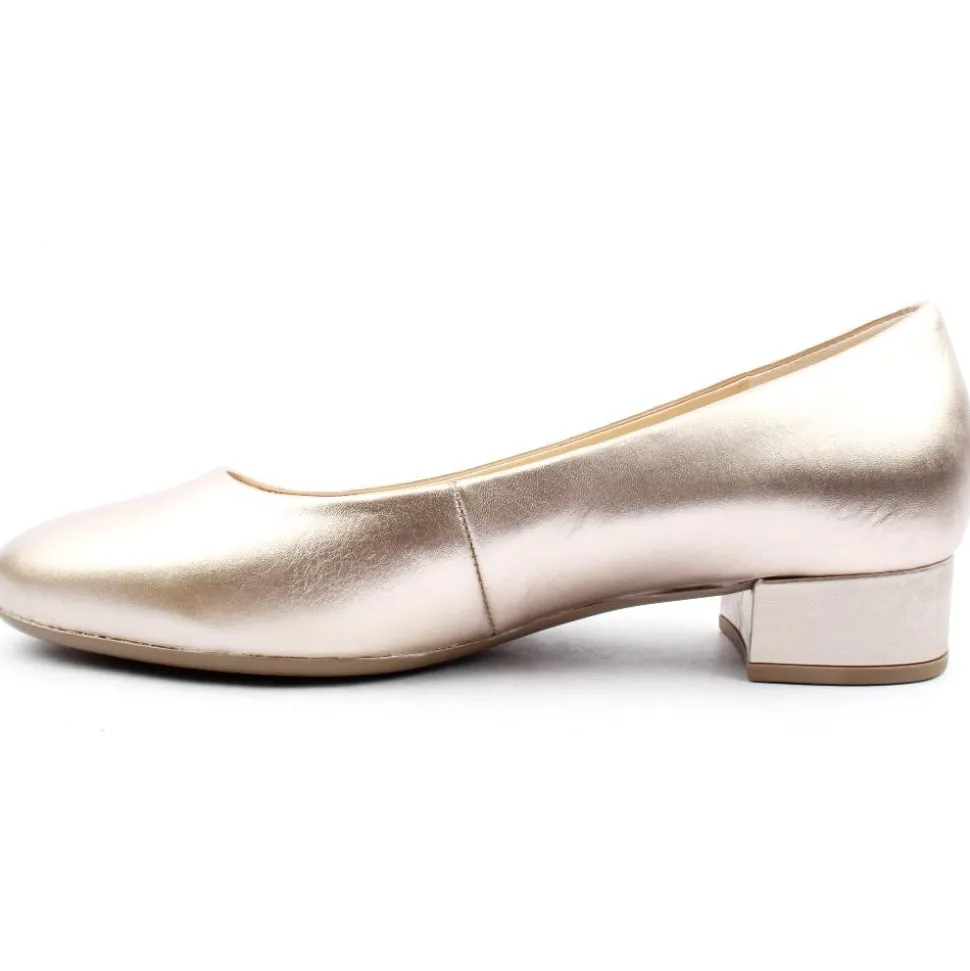 Gab320 Low Heel Court - Gold