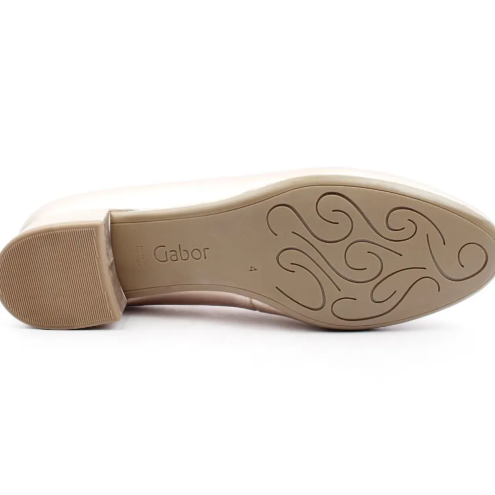 Gab320 Low Heel Court - Gold