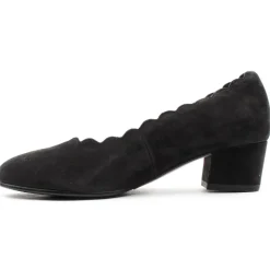 Gab221 Shoe - Black Suede