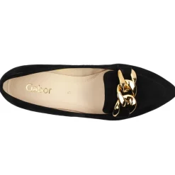 Gab301 Slip On Shoe - Black Gold