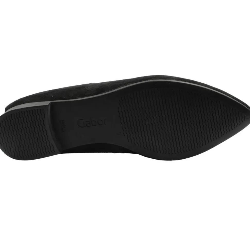 Gab301 Slip On Shoe - Black Gold