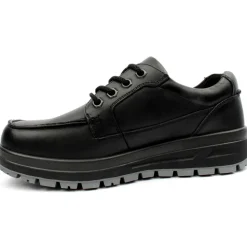 Gcomfort A912 Laced Shoe - Black Leather