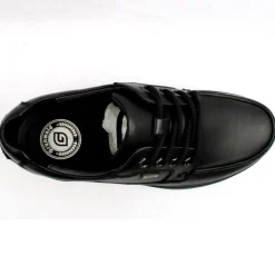 Gcomfort A912 Laced Shoe - Black Leather