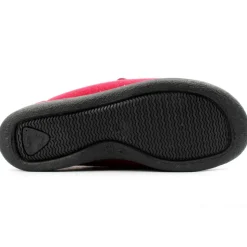 Granit Unisex Wide Fit Slipper - Burgundy