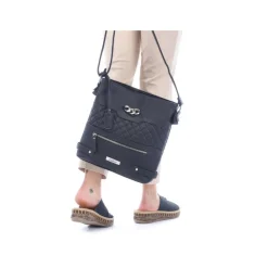 H1072 Handbag - Black