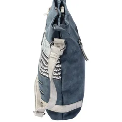 H1346 Handbag - Navy Multi