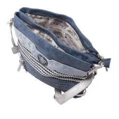 H1346 Handbag - Navy Multi