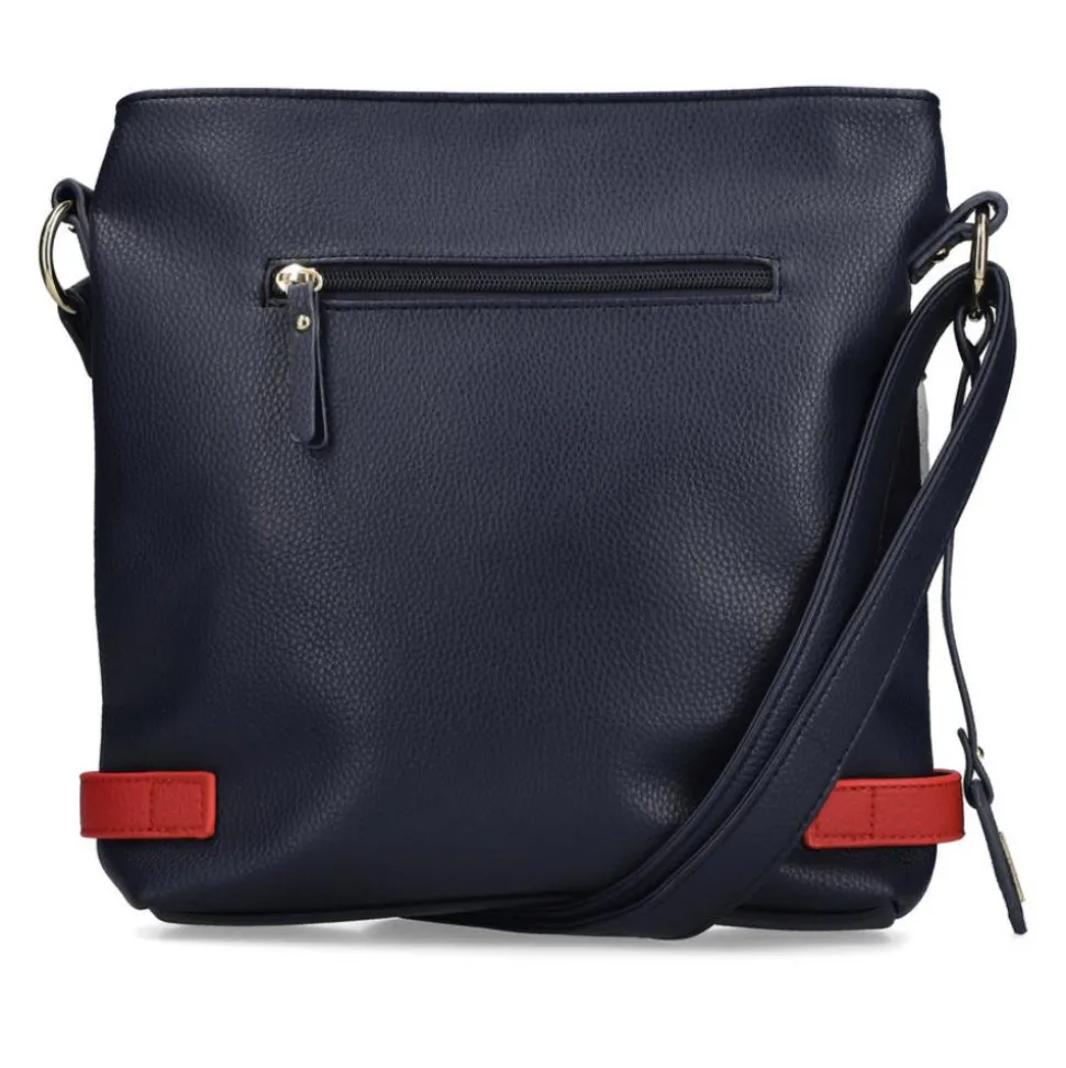 H1517 Handbag - Navy/White