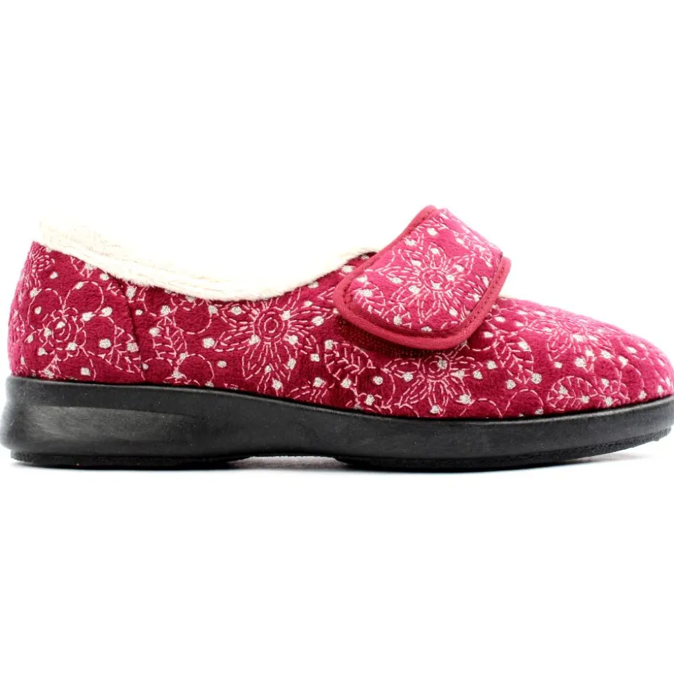 71923Harper 2V Slipper - Burgundy
