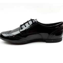 J0455b Junior Shoe Plie - Black Patent