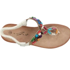 Jlh503rachel Sandal - White