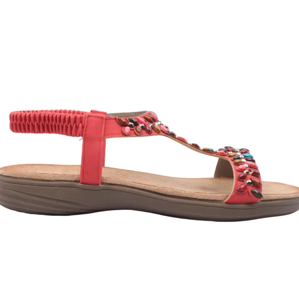 Jlh504ravello Sandal - Red