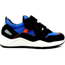 Kian Velcro Shoe - Blue Black