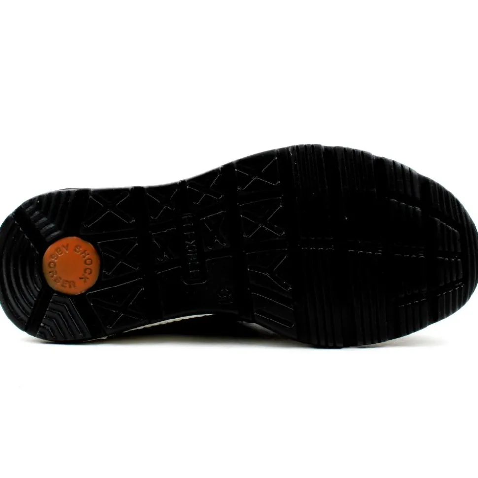 Kian Velcro Shoe - Blue Black