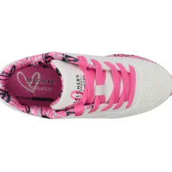 314976L Uno Lite Laced Runner - White Pink