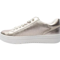 Laced Shoe23718 - Platinum