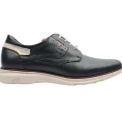 Laced Shoe F0194 - Navy