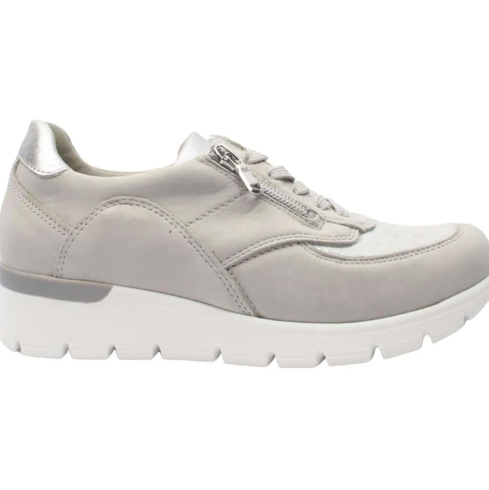 Laced Shoe 626K02 - Light Grey