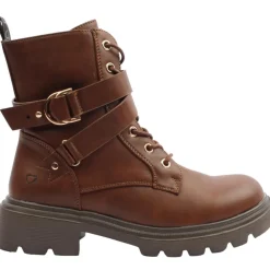 Leni Ankle Boot - Dark Tan