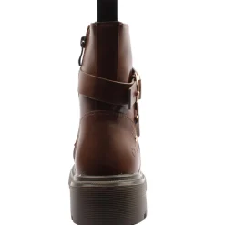 Leni Ankle Boot - Dark Tan