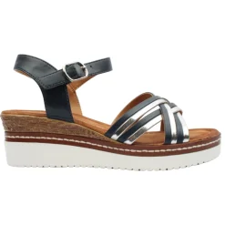 Lily25 Wedge Sandal - Navy