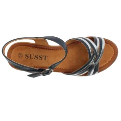 Lily25 Wedge Sandal - Navy