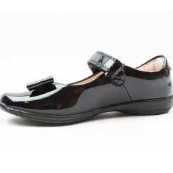 Lk8206 Girls Shoe - Black Patent