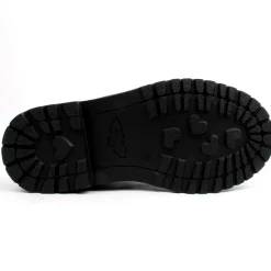 Lk7504 Laced Boot - Black Patent