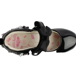 Lk8739 Strap Shoe - Black Patent