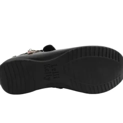 Lk8739 Strap Shoe - Black Patent