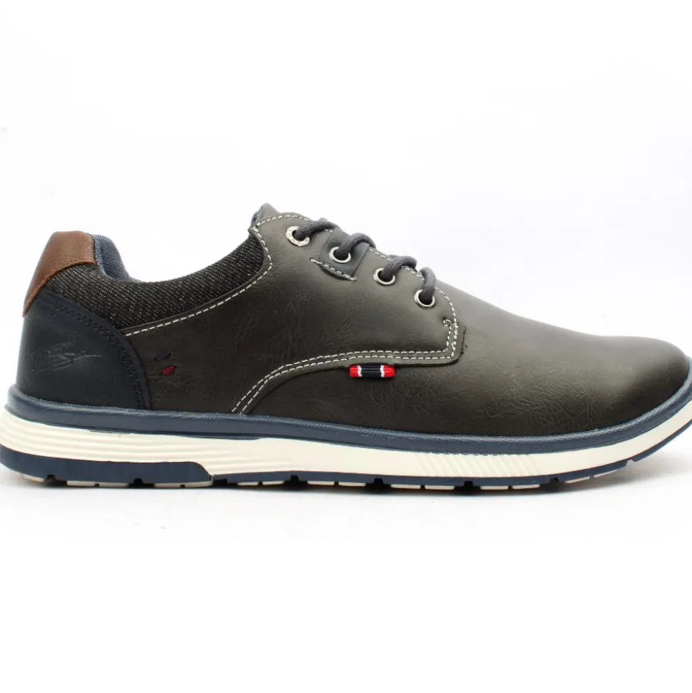 Lloyd And Pryce Burger Laced Shoe - Grey
