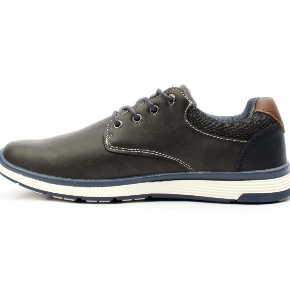 Lloyd And Pryce Burger Laced Shoe - Grey